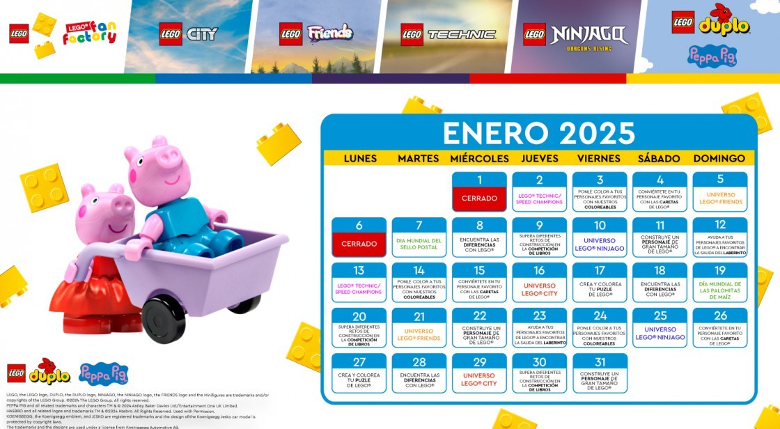 ¡VEN A JUGAR A NUESTRA LEGO FAN FACTORY!