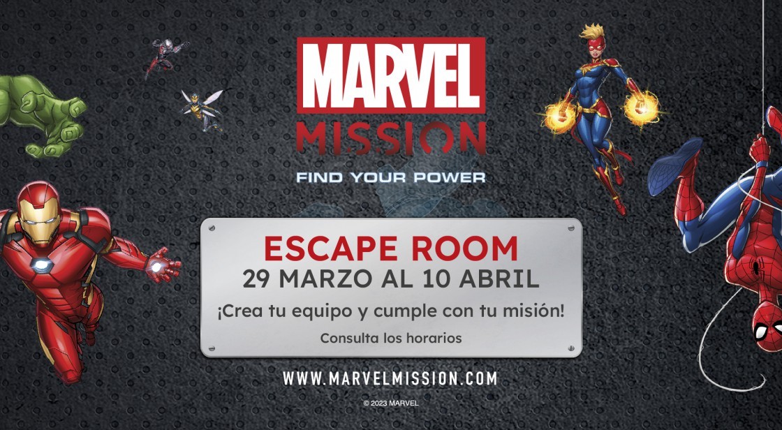 El universo Marvel llega al Centro Comercial y de Ocio 7 Palmas