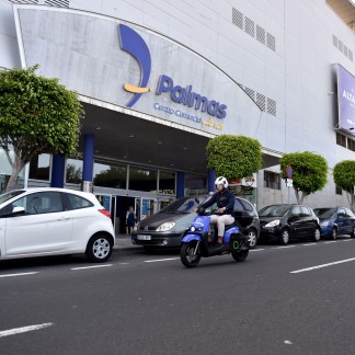 EL MOTOSHARING, ALQUILER DE MOTOS ELÉCTRICAS, LLEGA AL CENTRO COMERCIAL Y DE OCIO 7 PALMAS