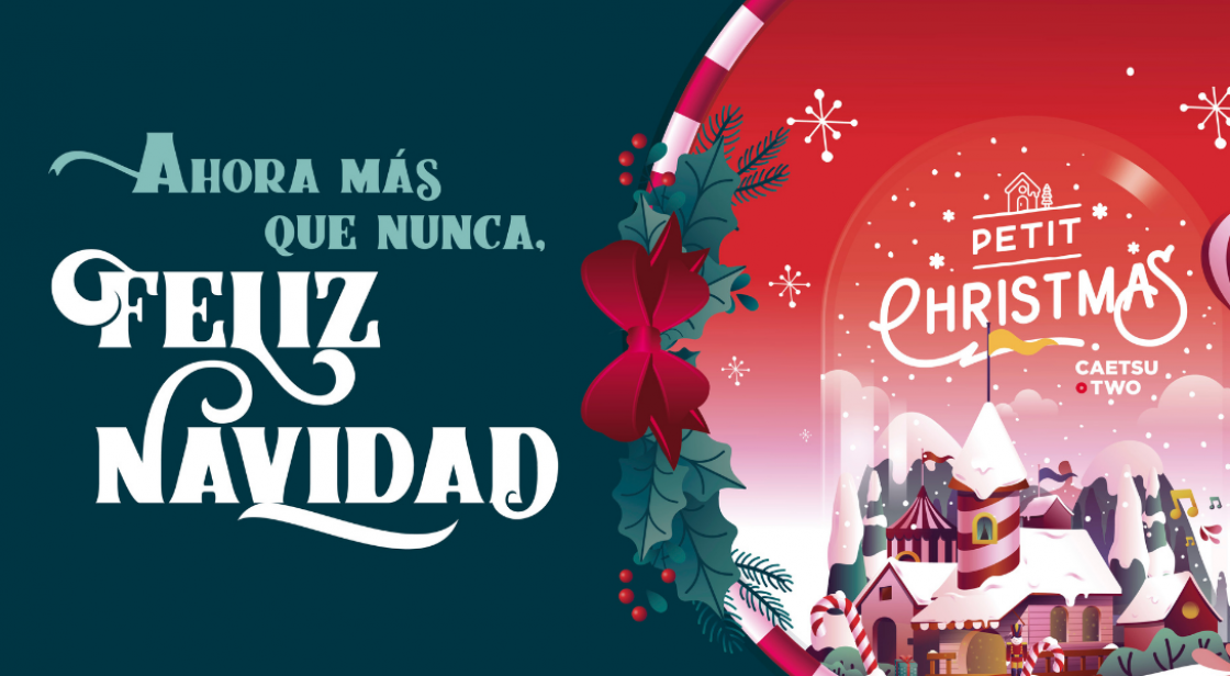 Petit Christmas en el Centro Comercial y de Ocio 7 Palmas. Ahora más que nunca, ¡Feliz Navidad!