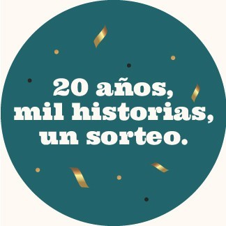 20 AÑOS, MIL HISTORIAS, UN SORTEO